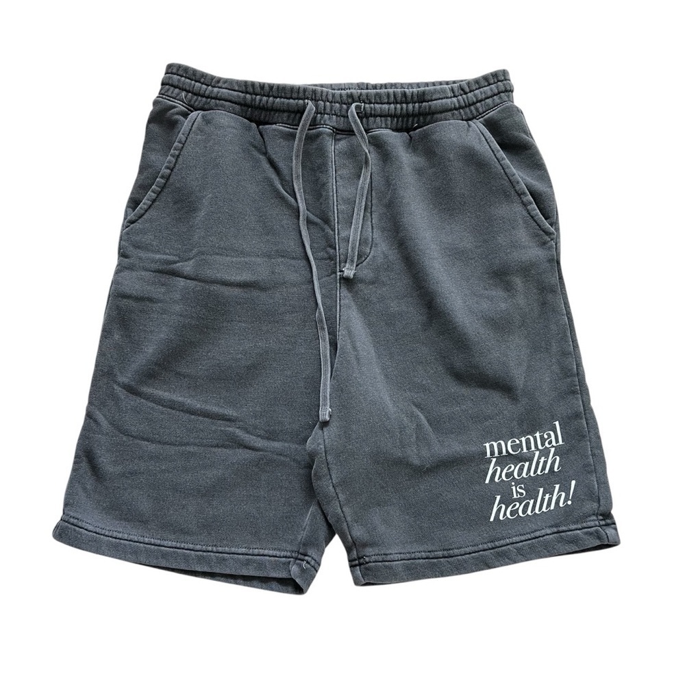 Peace Collective S Athletic Shorts Elastic Waistband “Mental health is health”